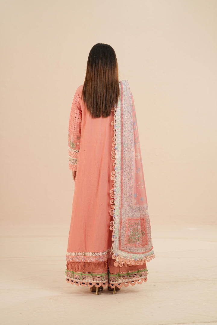 Kesira - Suffuse Embroidered Lawn Stitched