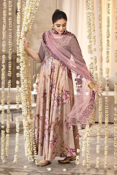 Embroidered Tea Pink 2 Piece Suit - Nishat