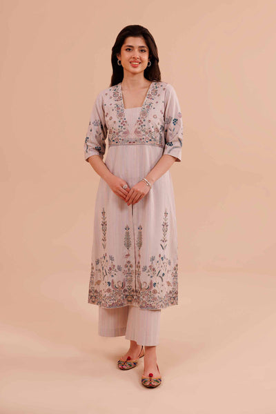 Embroidered Rose 2 Piece Suit - Nishat