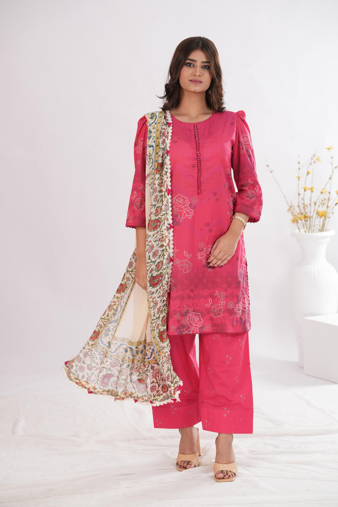 Kina-6B | Zara Shahjahan Stitched - Coco Prints Edit III