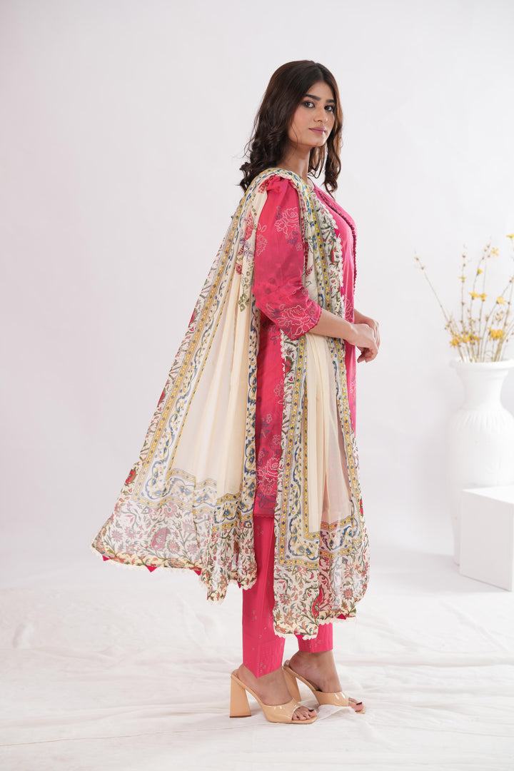 Kina-6B | Zara Shahjahan Stitched - Coco Prints Edit III