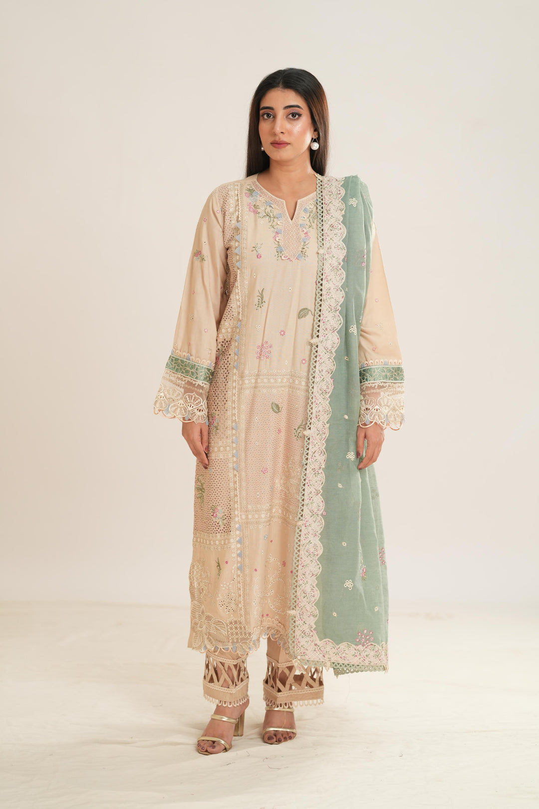 Whisper - Q Line by Qalamkar Stitched