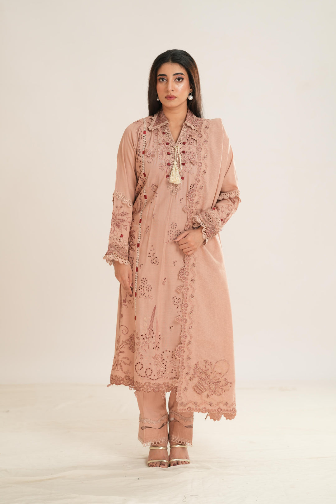 Veil - Q Line by Qalamkar Stitched