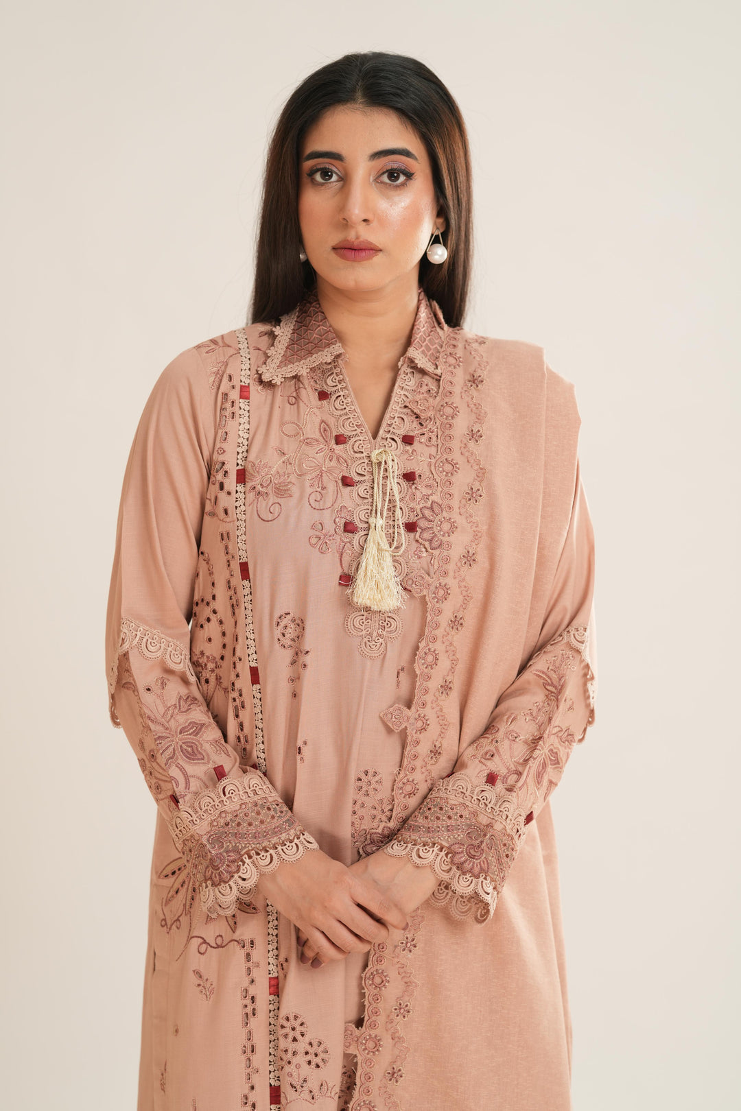 Veil - Q Line by Qalamkar Stitched