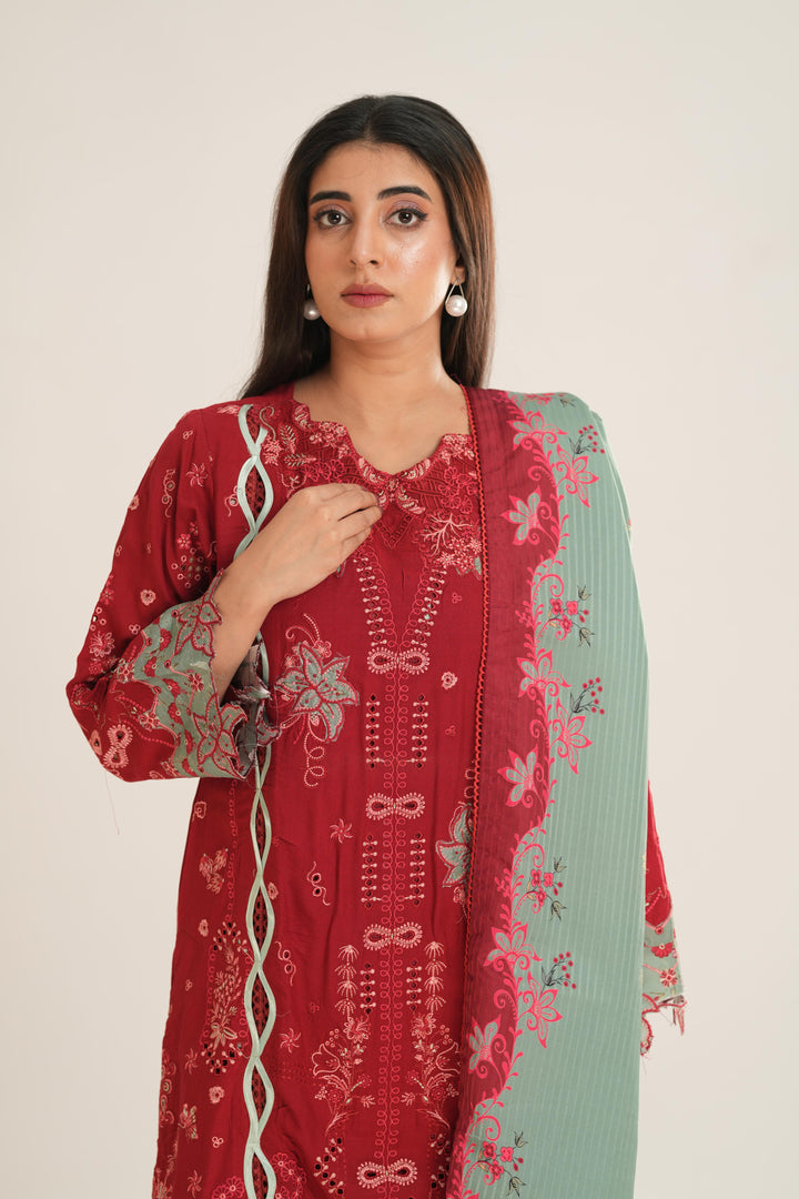 Roohi - Q Line by Qalamkar Stitched