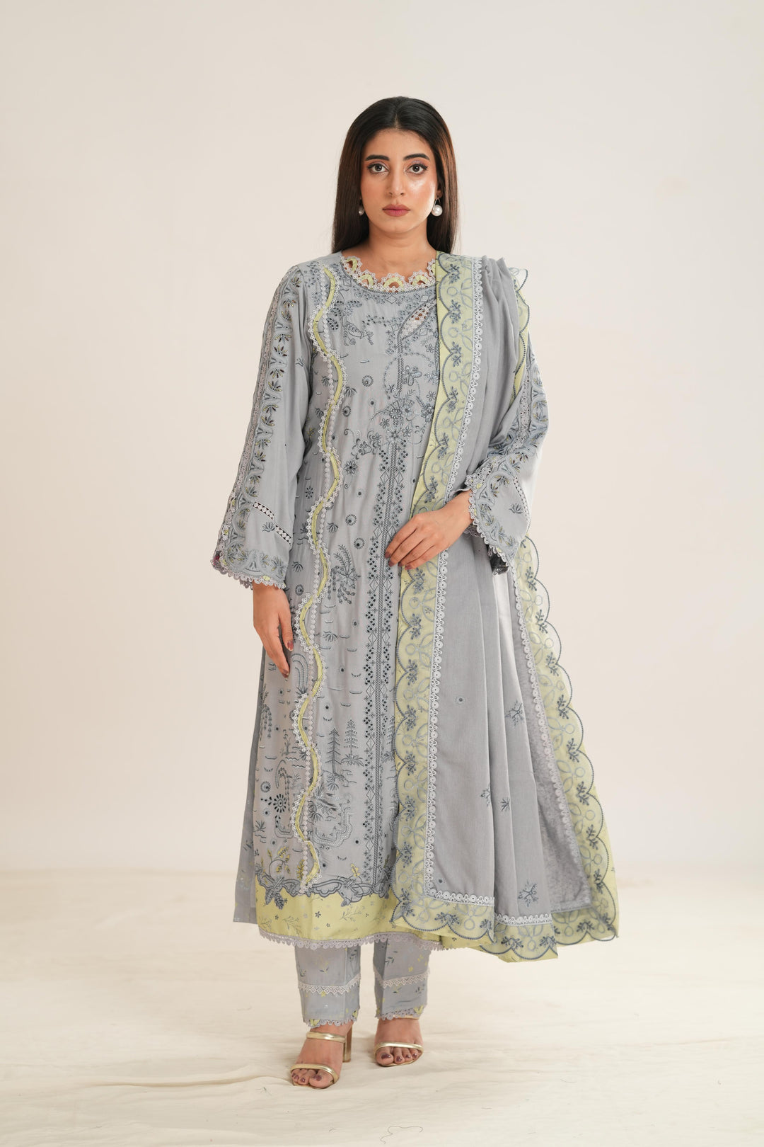 Saahil - Q Line by Qalamkar Stitched