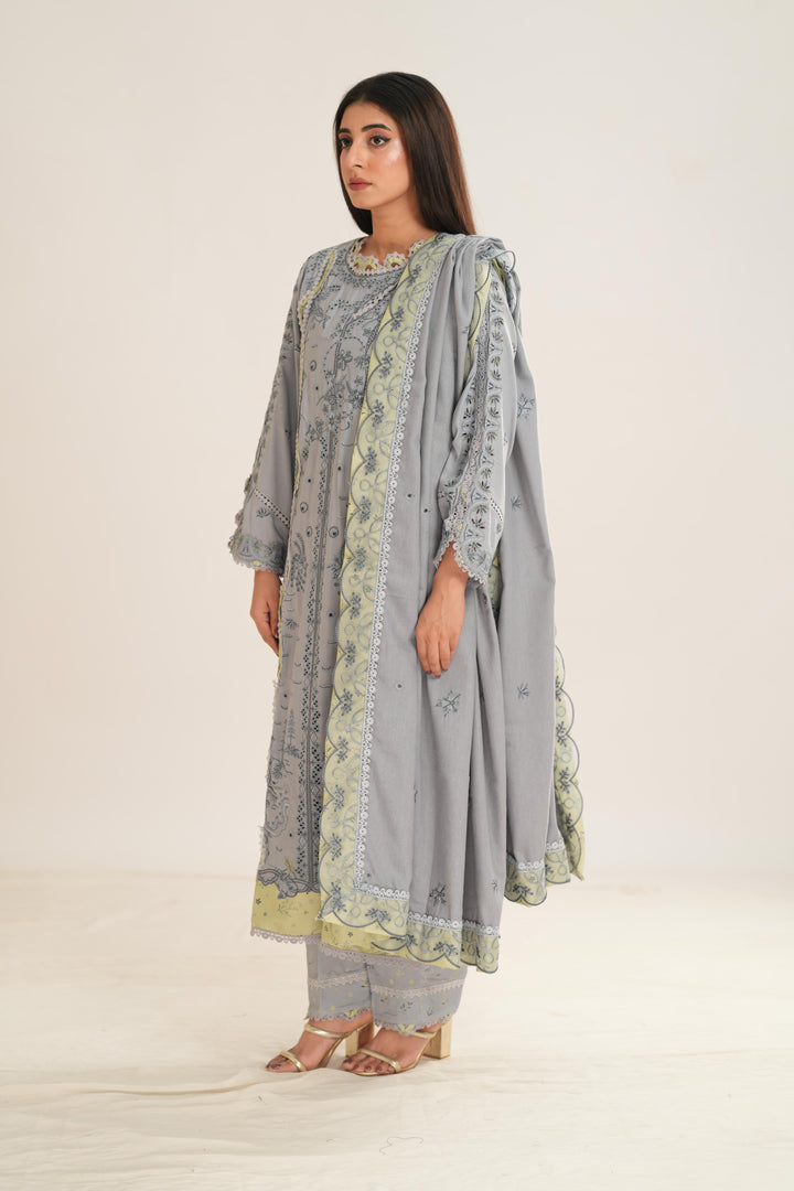 Saahil - Q Line by Qalamkar Stitched