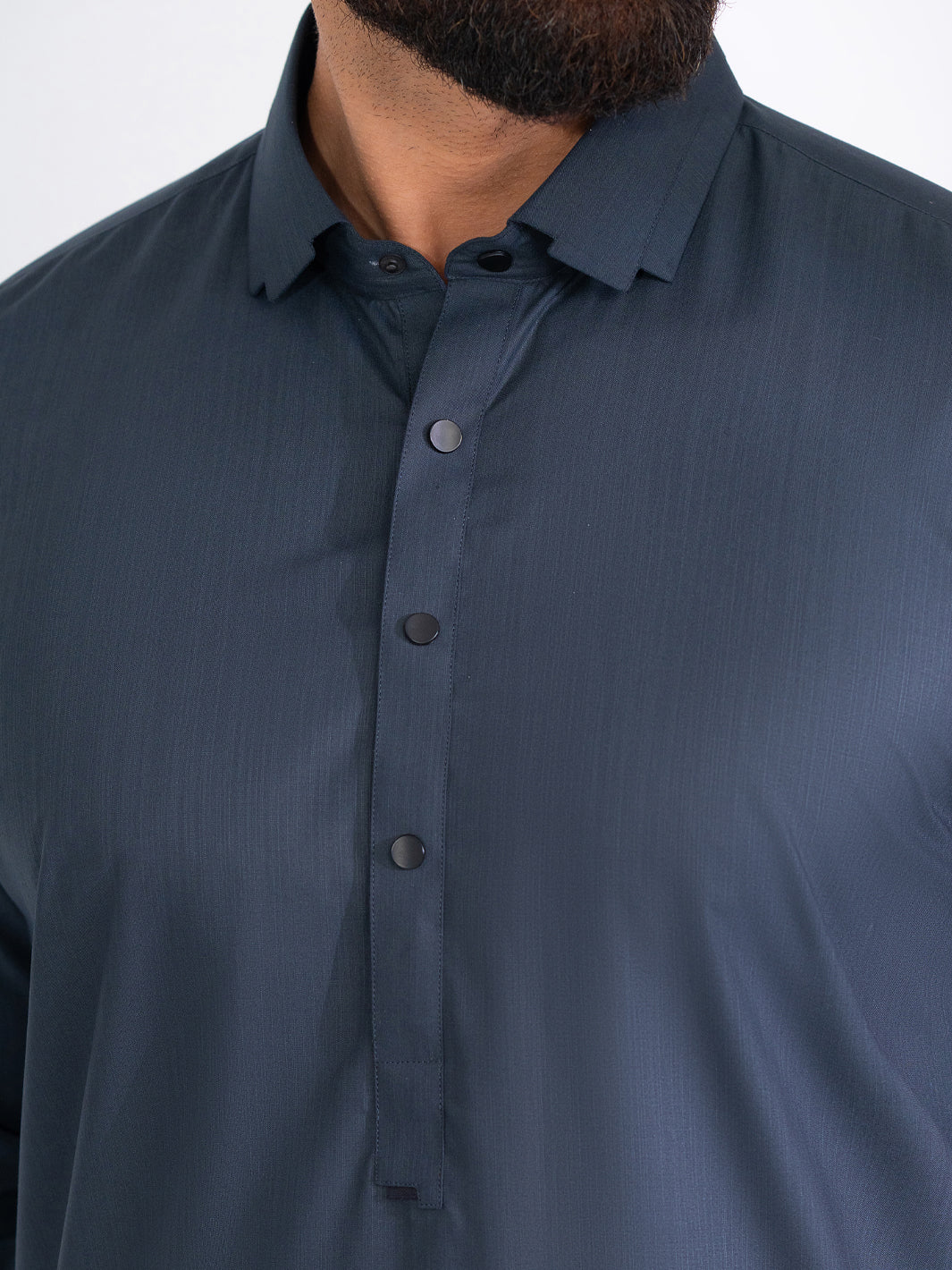 Blended Charcoal Grey Shalwar Kameez - Almirah