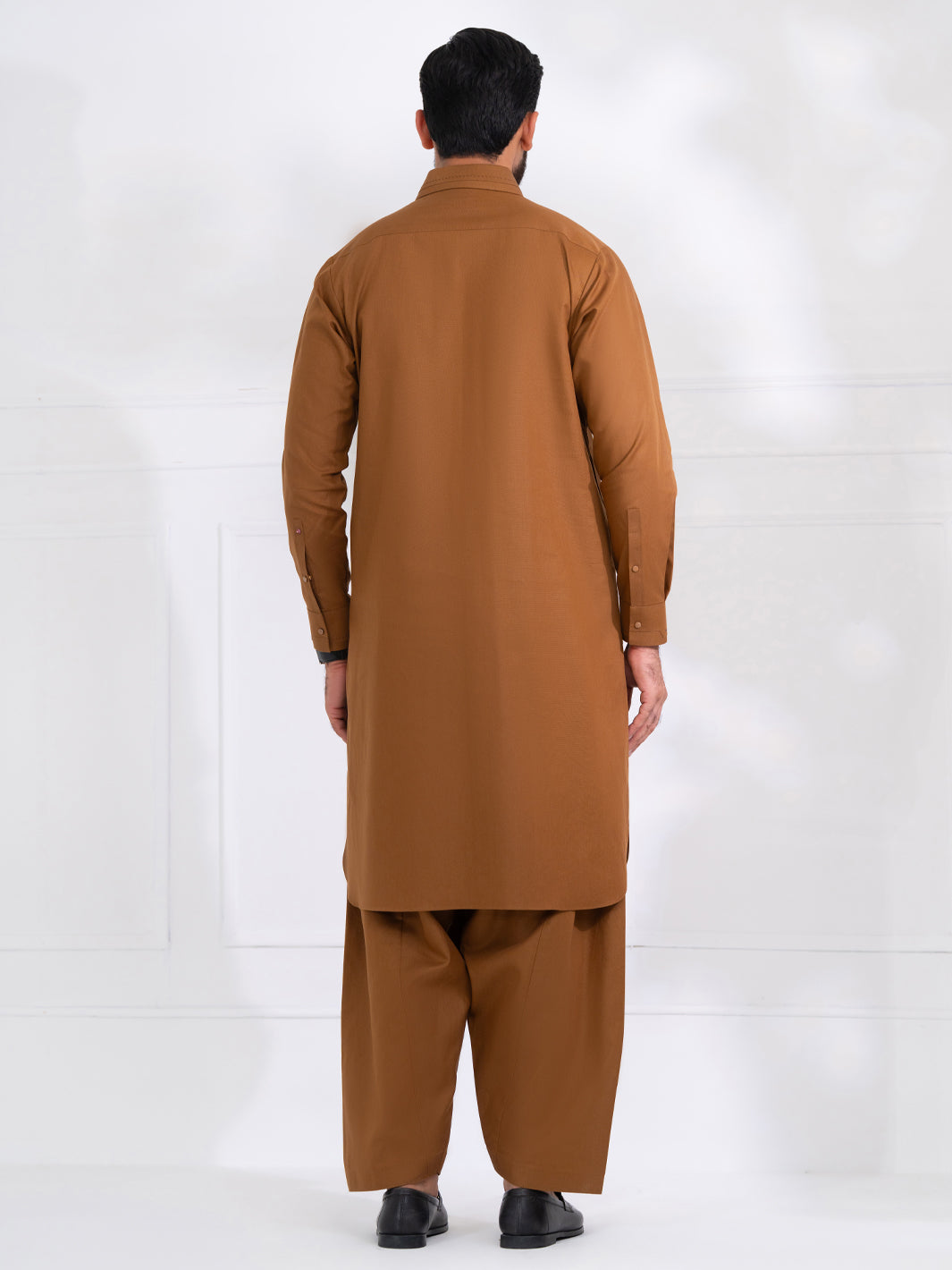 Blended Brown Shalwar Kameez - Almirah