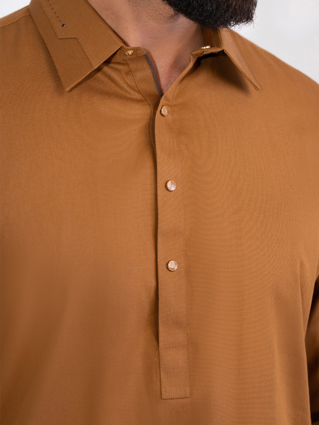 Blended Brown Shalwar Kameez - Almirah