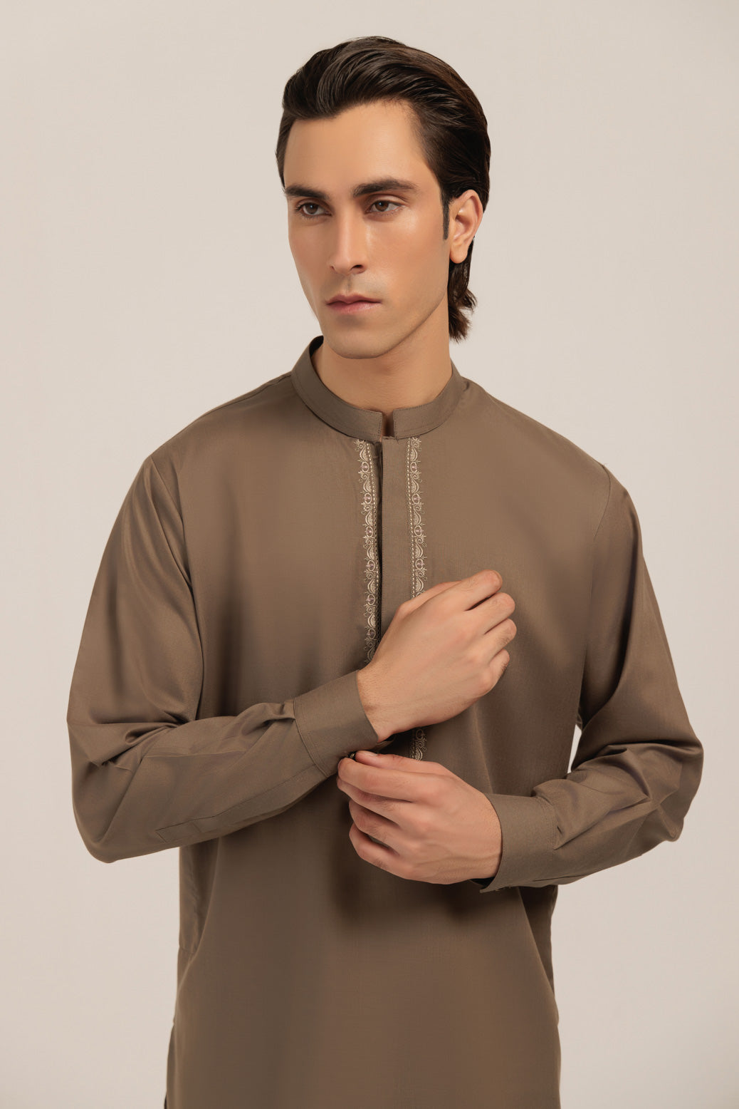 Blended Dove Kurta Shalwar - Bonanza