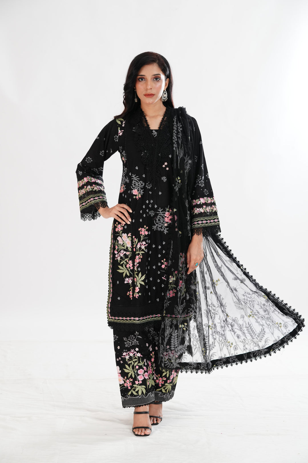 Design 14B - Sobia Nazir Luxury Lawn Stitched