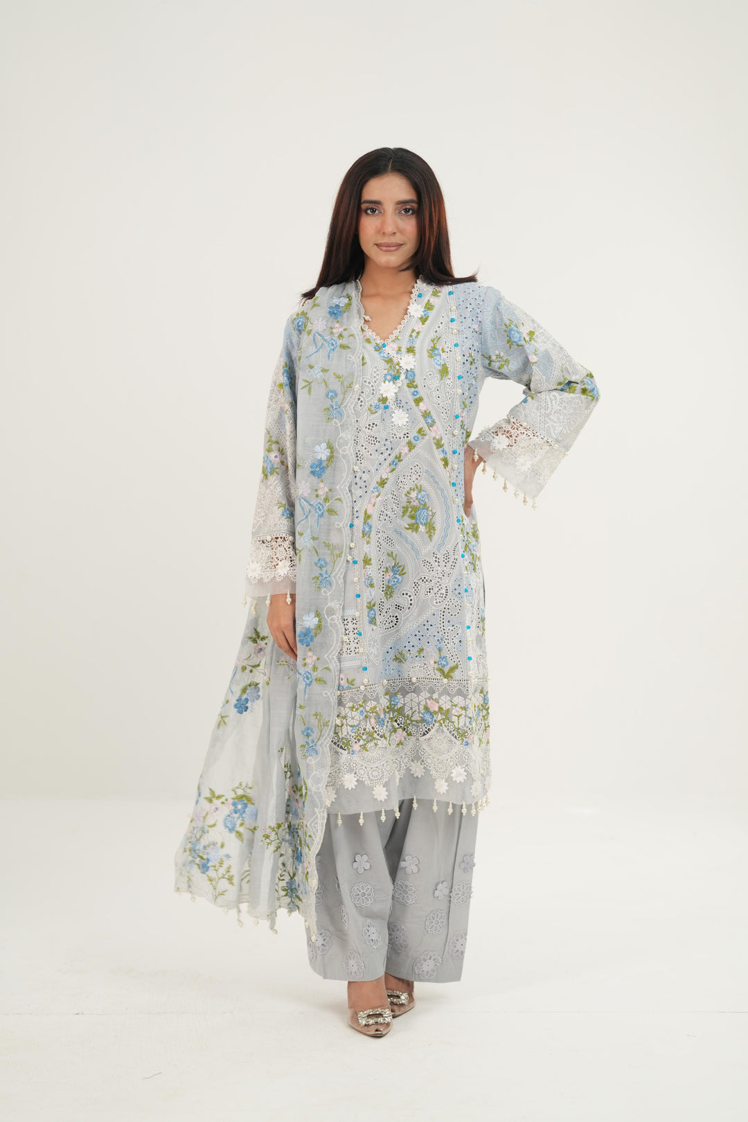Design 6 - Sana Safinaz Luxury Lawn Stitched