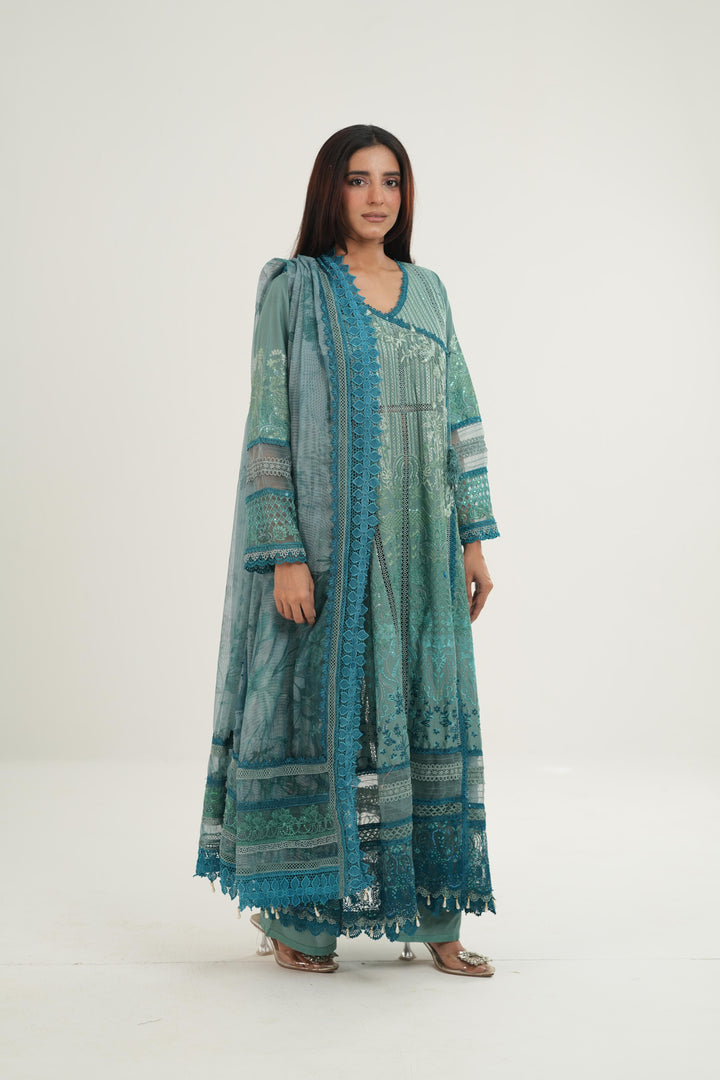 Design 6A - Sobia Nazir Luxury Lawn Stitched