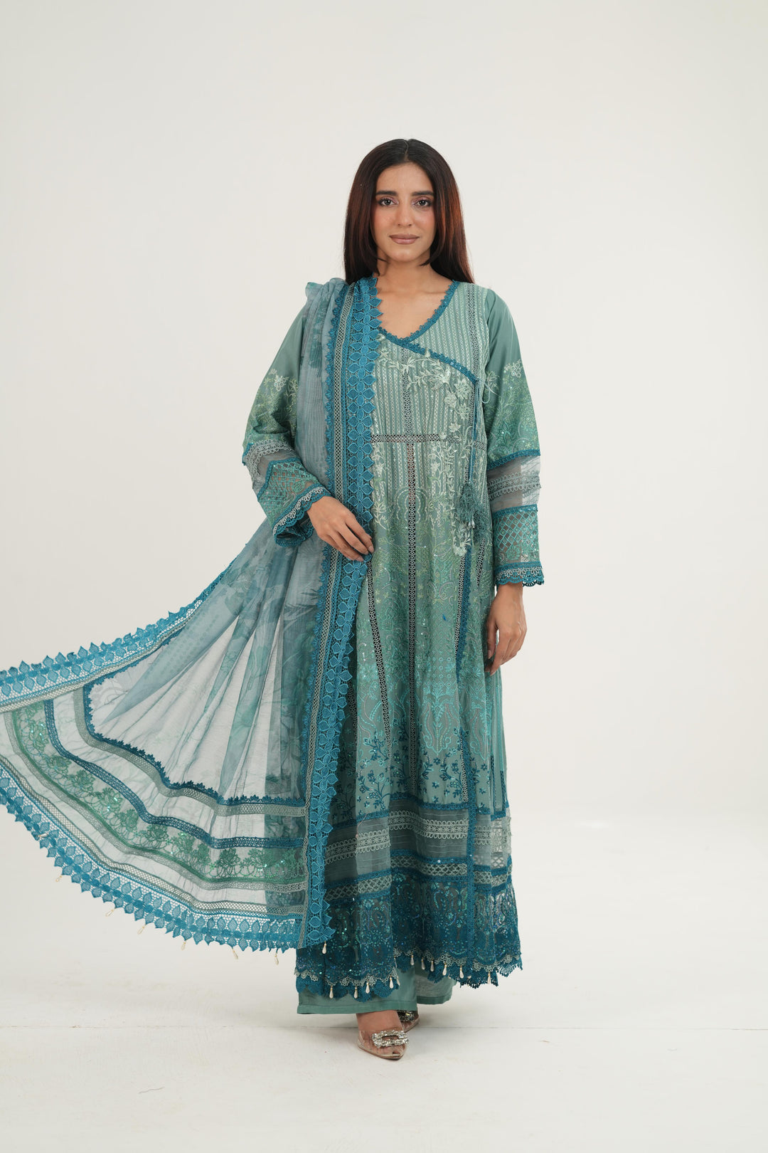 Design 6A - Sobia Nazir Luxury Lawn Stitched