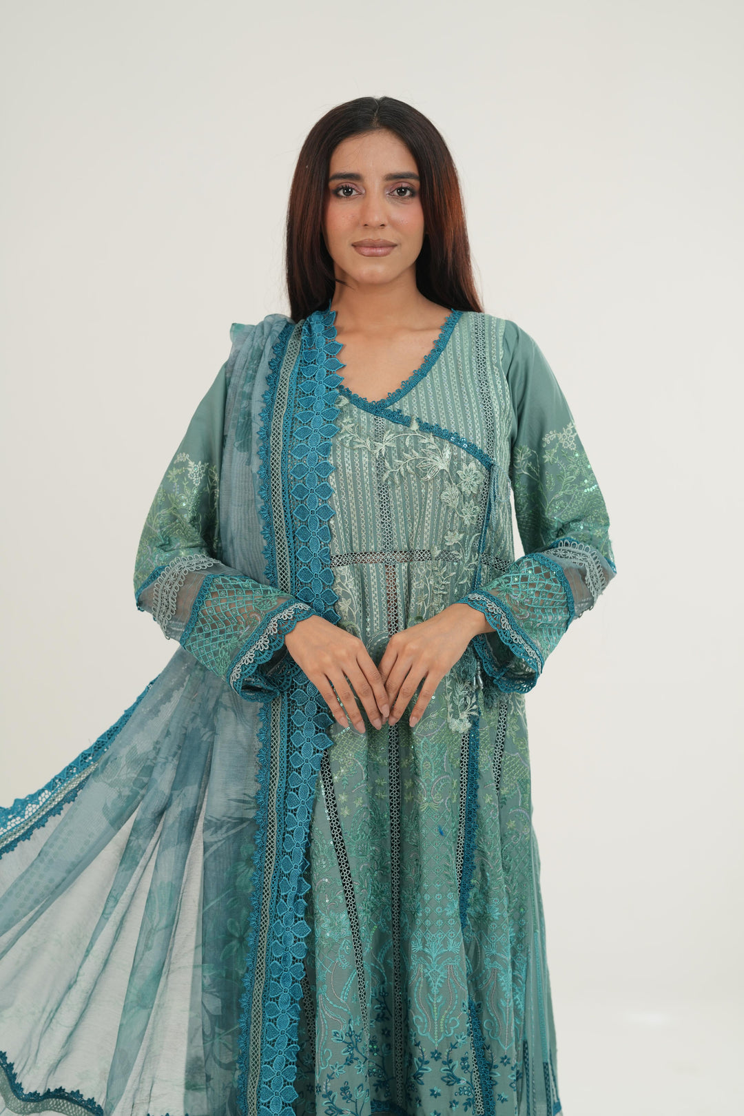 Design 6A - Sobia Nazir Luxury Lawn Stitched