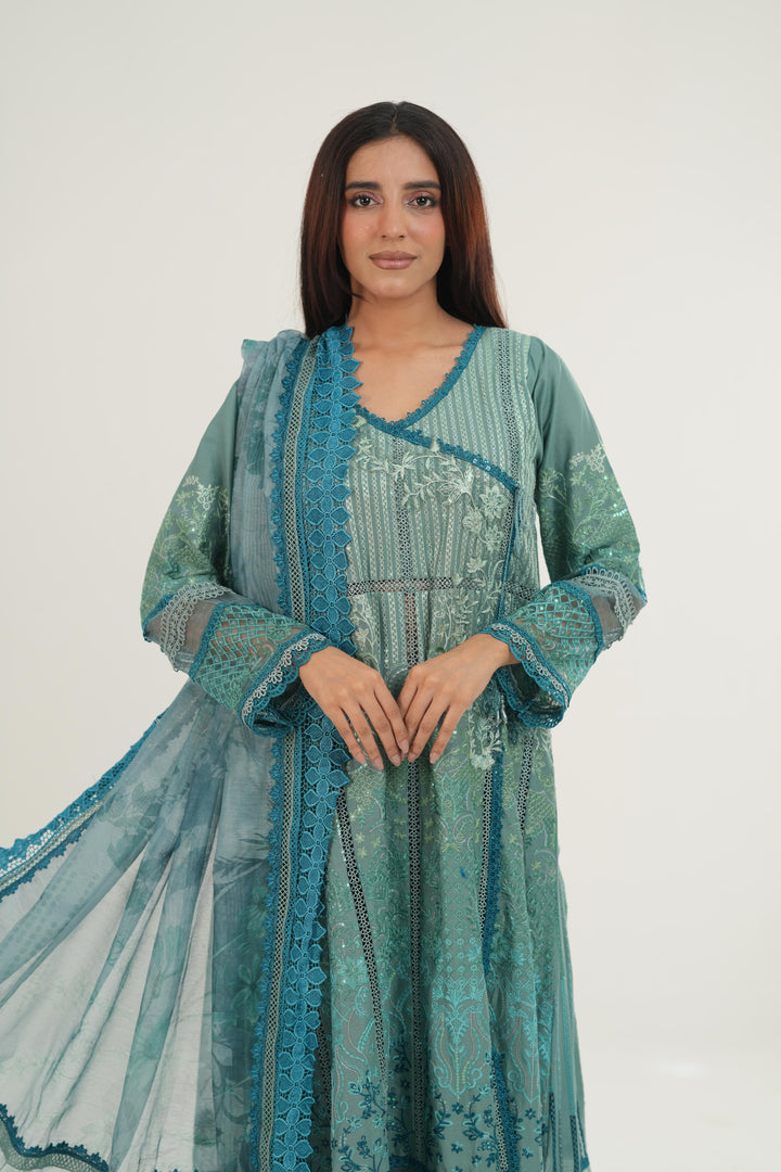 Design 6A - Sobia Nazir Luxury Lawn Stitched