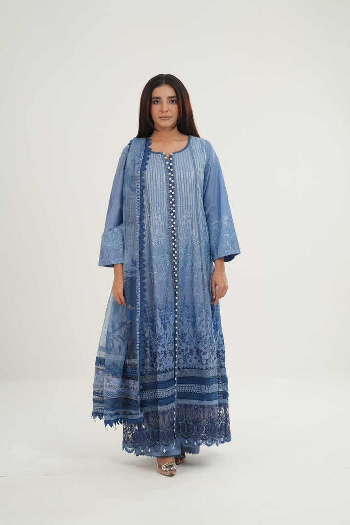 Design 6B - Sobia Nazir Luxury Lawn Stitched