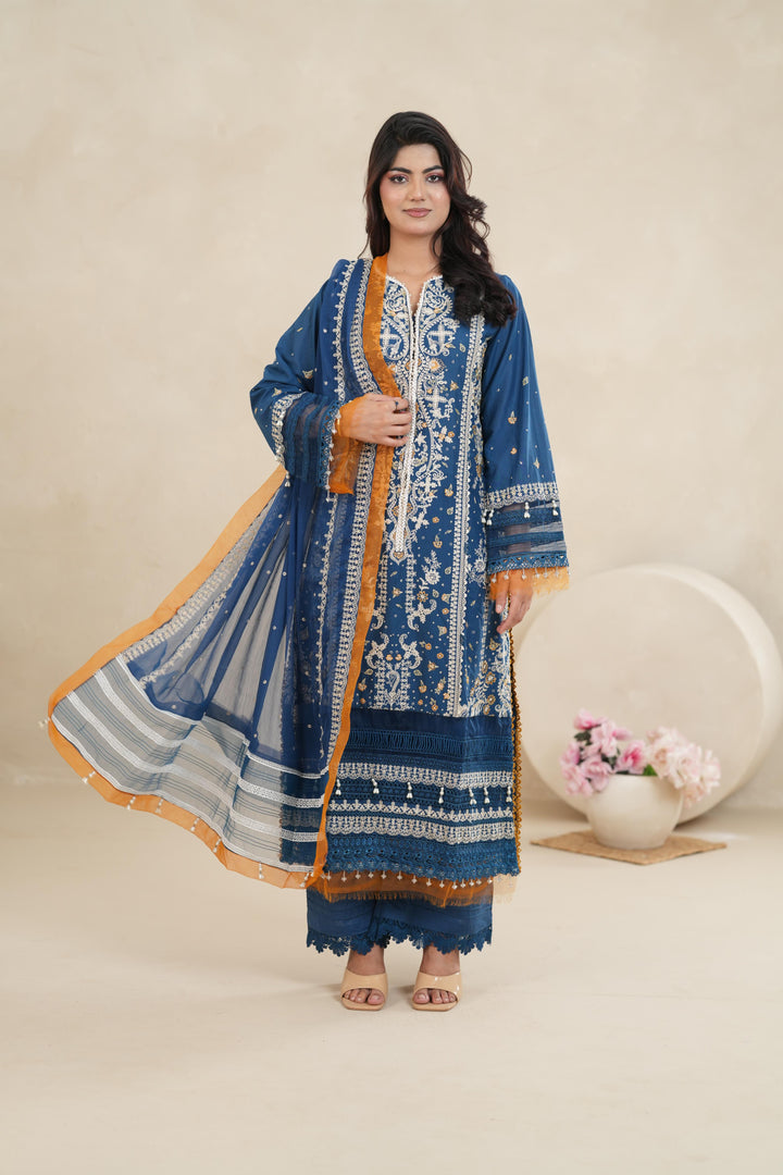 Design 8A - Sobia Nazir Luxury Lawn Stitched