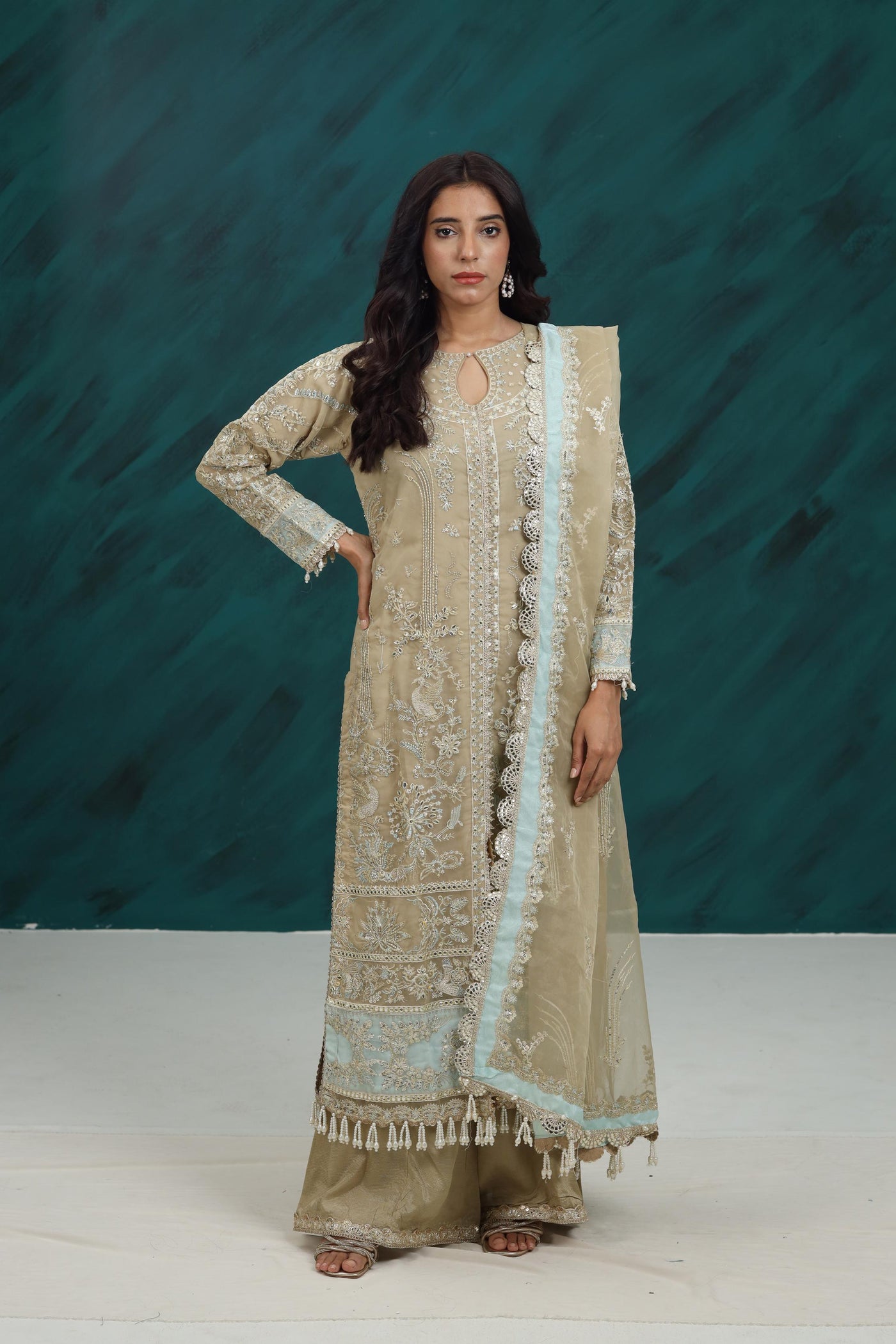 Leela - Afrozeh Dastangoi Stitched Collection