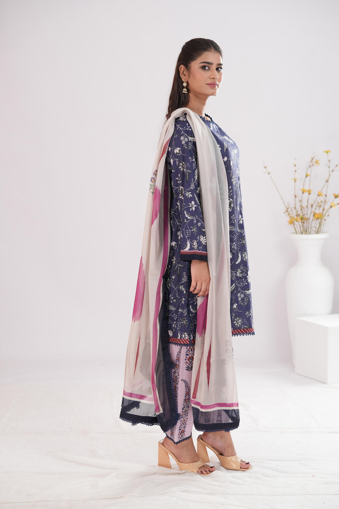 Liore-7B | Zara Shahjahan Stitched - Coco Prints Edit III
