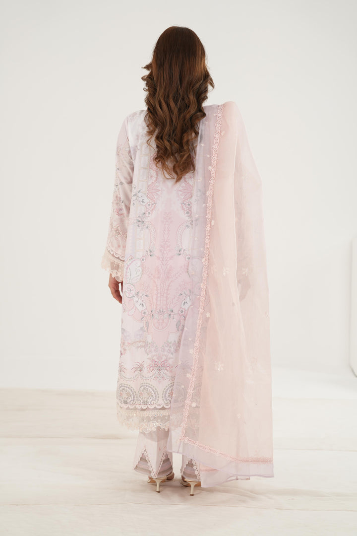 Marlene - Qalamkar Luxe Silk Stitched