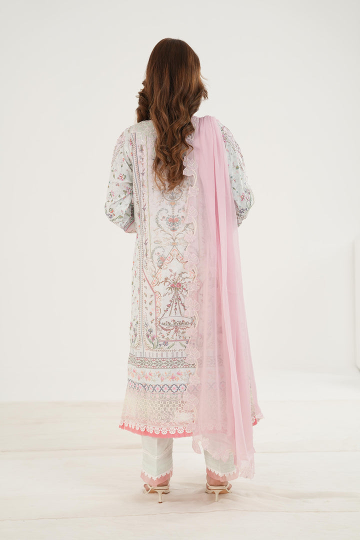 Ida - Qalamkar Luxe Silk Stitched