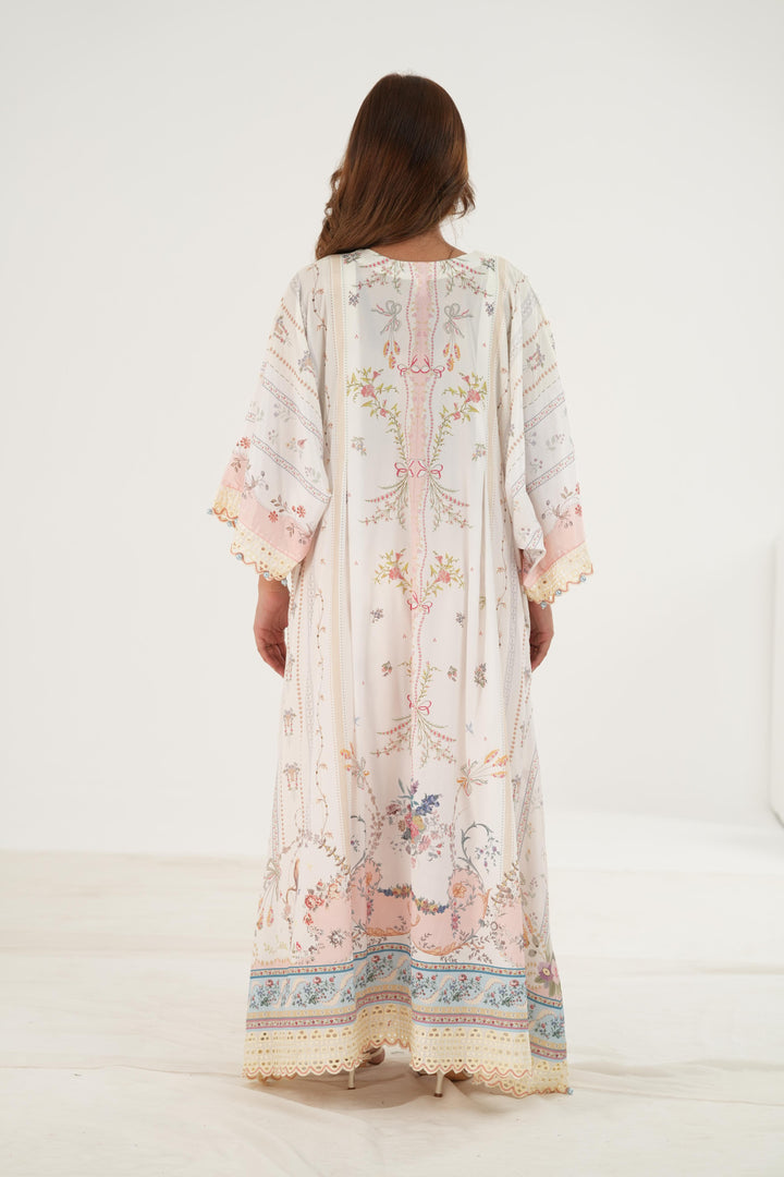 Bianca - Qalamkar Luxe Silk Stitched
