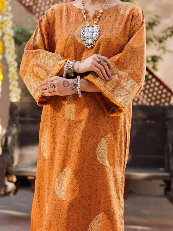 Dobby Mustard Kurti - Almirah