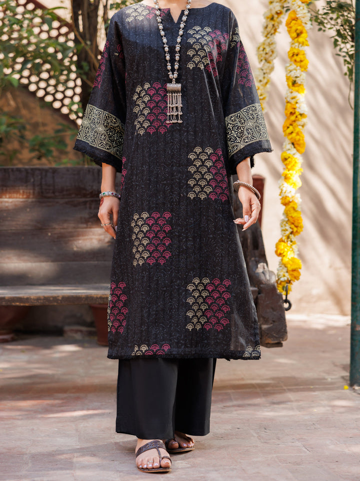 Dobby Black Kurti - Almirah
