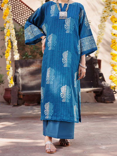 Dobby Blue Kurti - Almirah