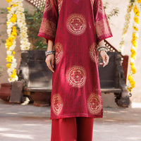 Dobby Maroon Kurti - Almirah