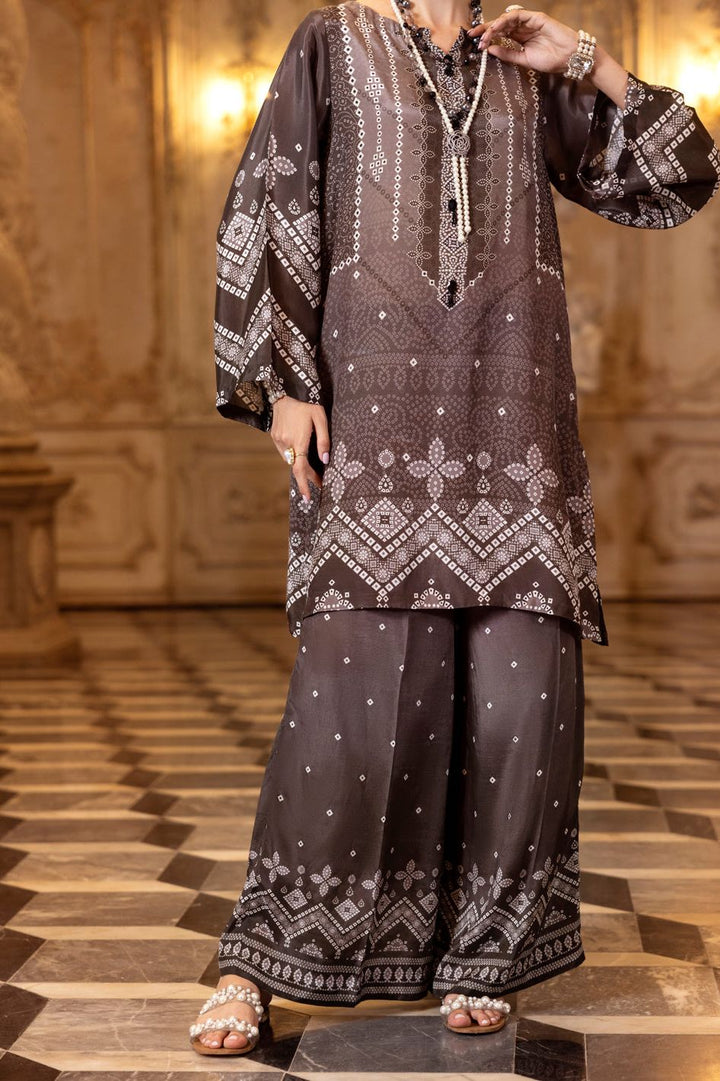 Thai Silk Black Stitched Suit - Almirah
