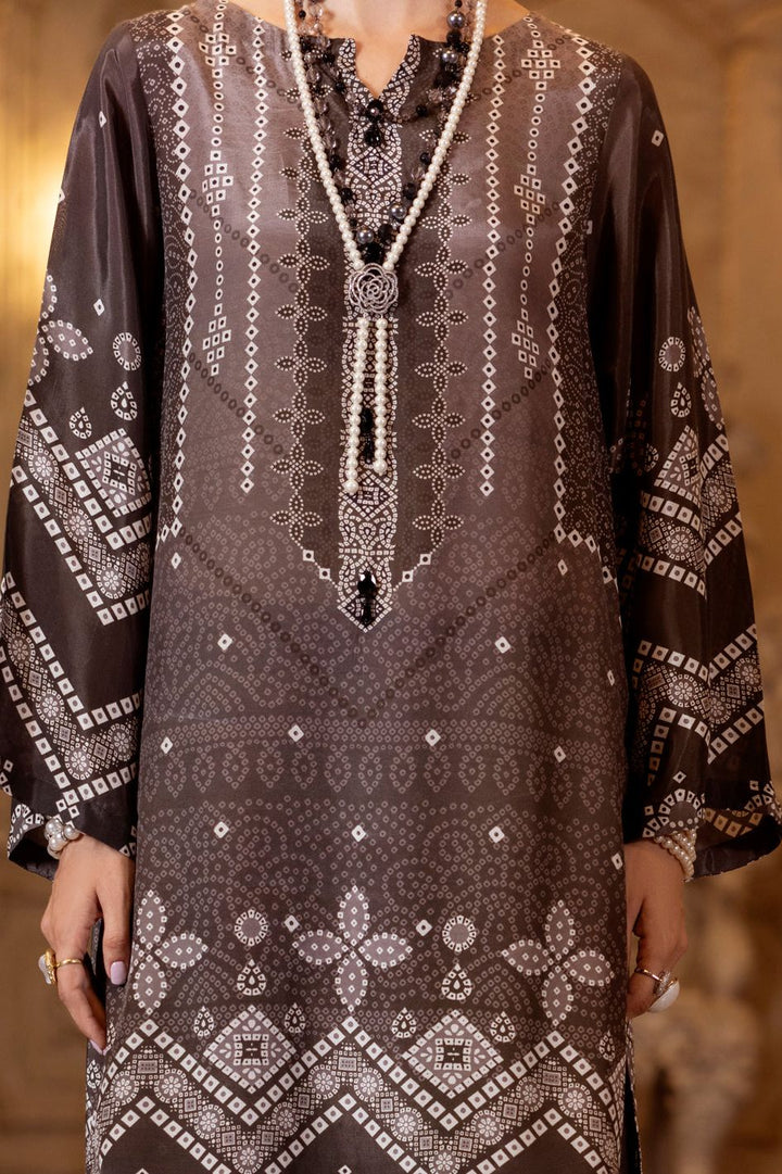 Thai Silk Black Stitched Suit - Almirah