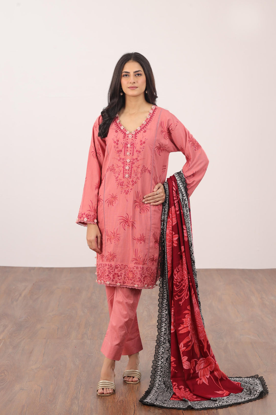 Design 13B - Sana Safinaz Muzlin Winter Stitched