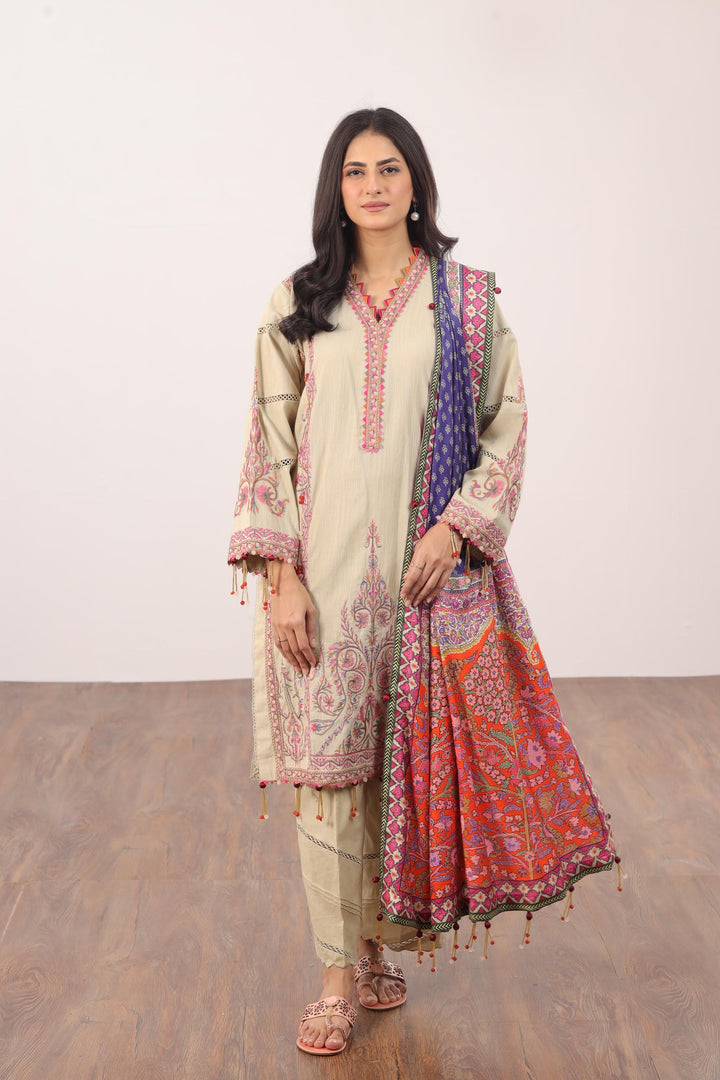Design 19A - Sana Safinaz Muzlin Winter Stitched
