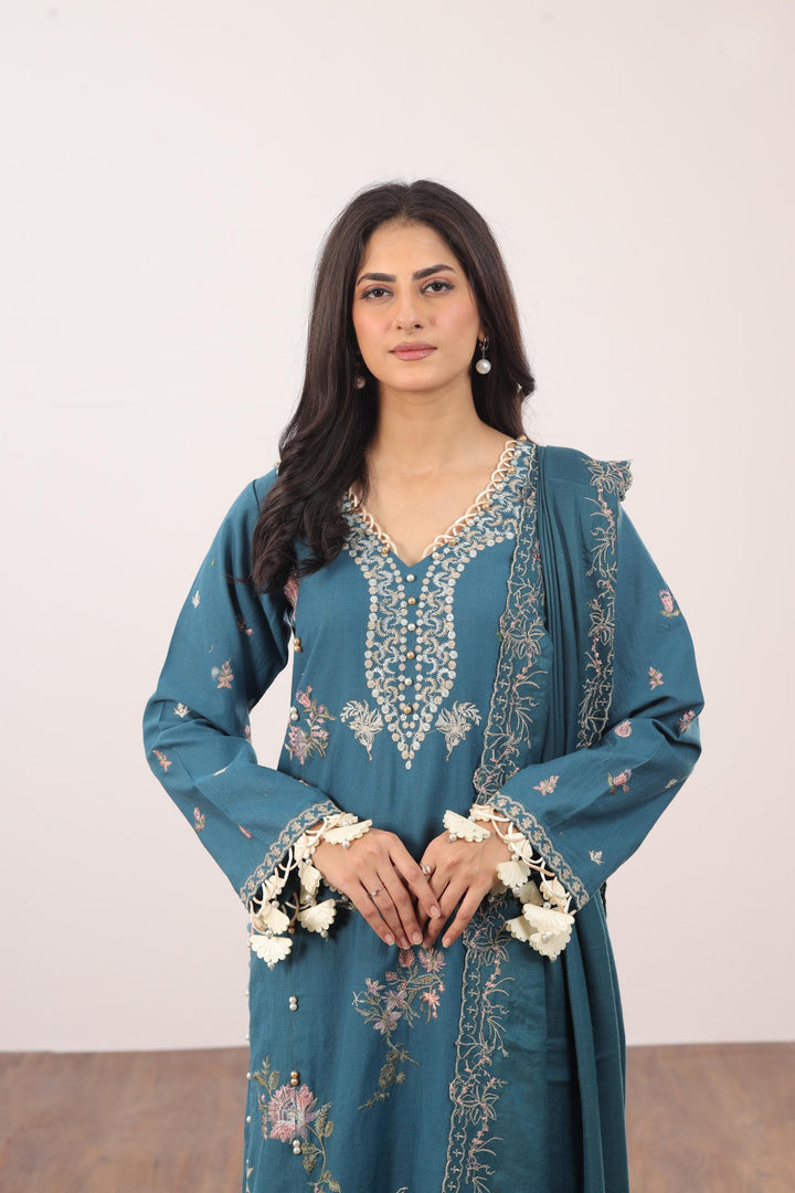 Design 23A - Sana Safinaz Muzlin Winter Stitched