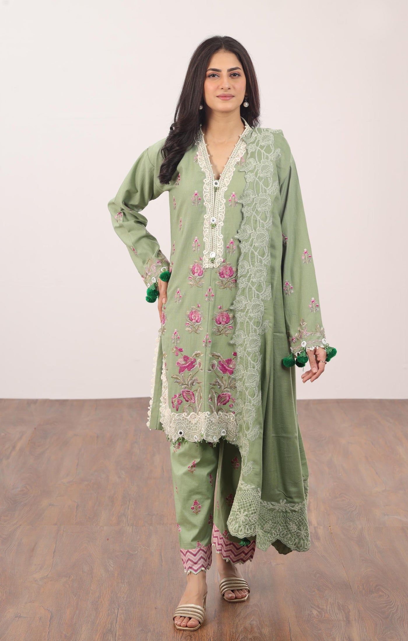 Design 24B - Sana Safinaz Muzlin Winter Stitched