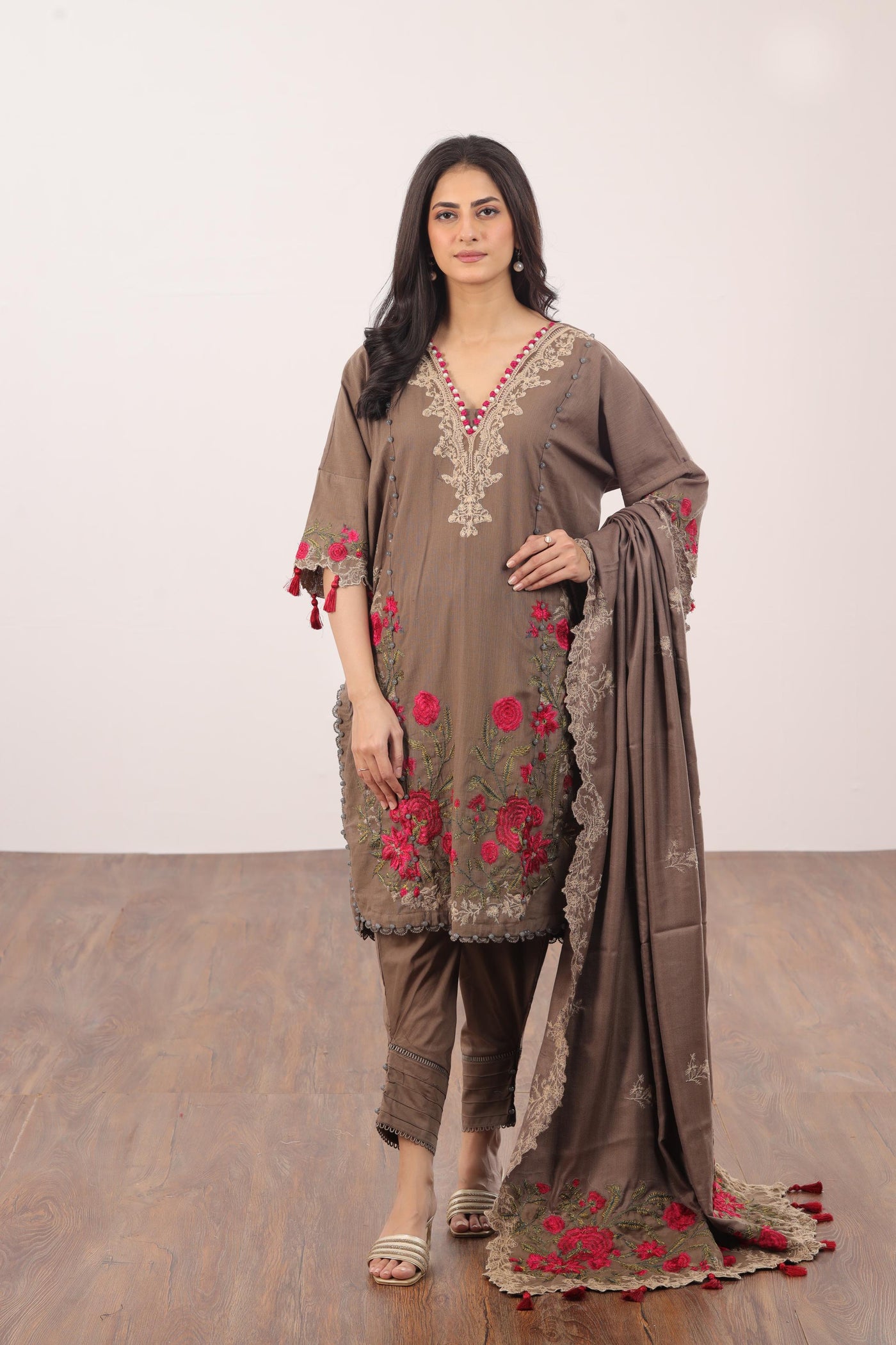 Design 25A - Sana Safinaz Muzlin Winter Stitched