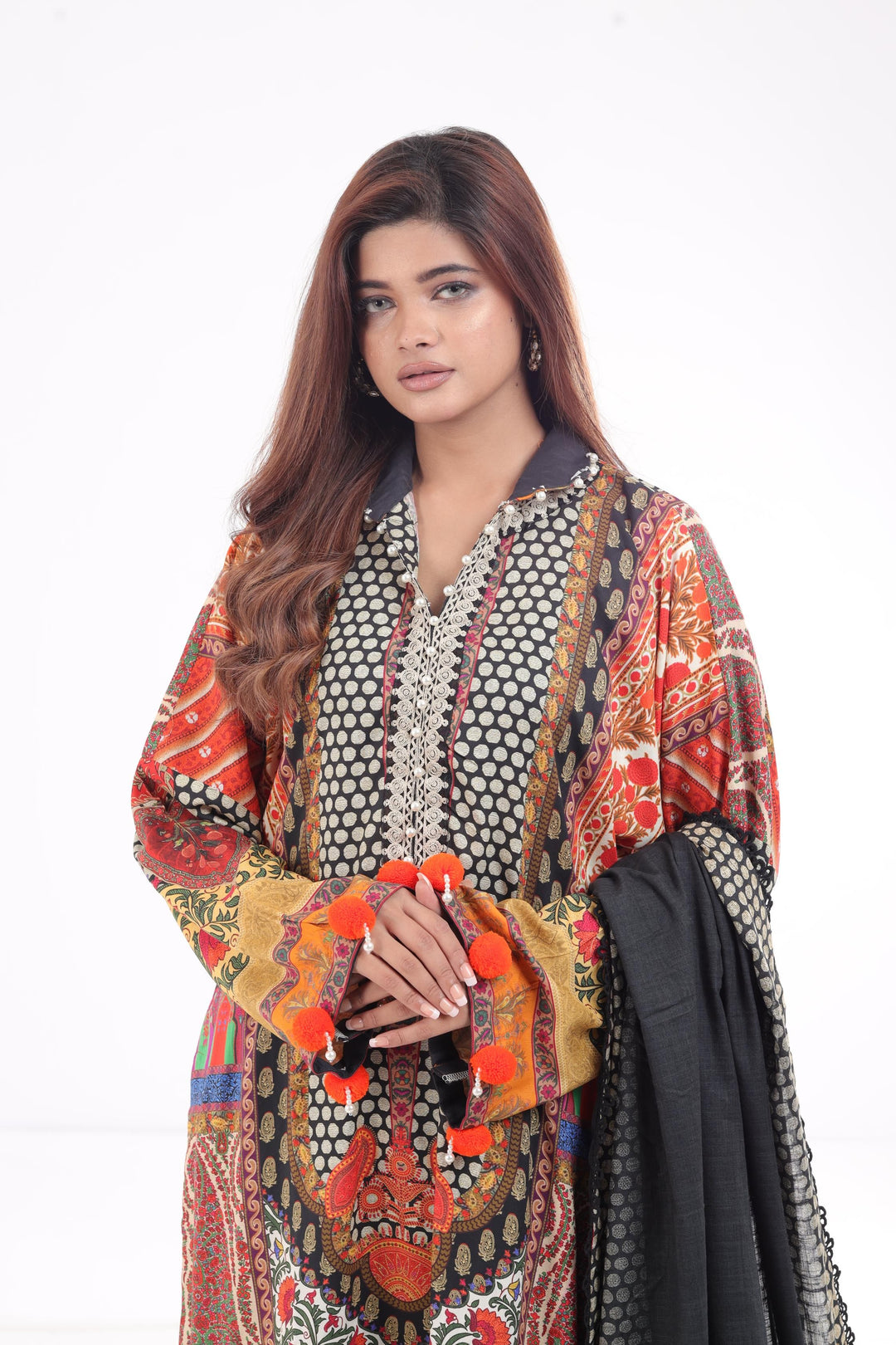 Design 8A - Sana Safinaz Muzlin Winter Stitched