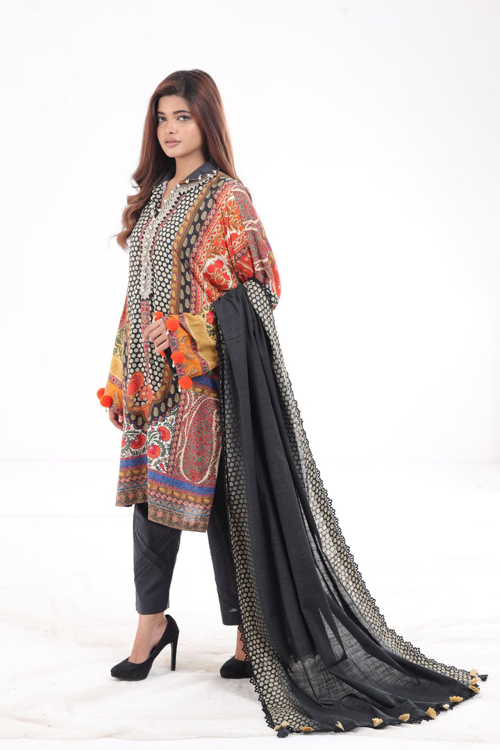 Design 8A - Sana Safinaz Muzlin Winter Stitched