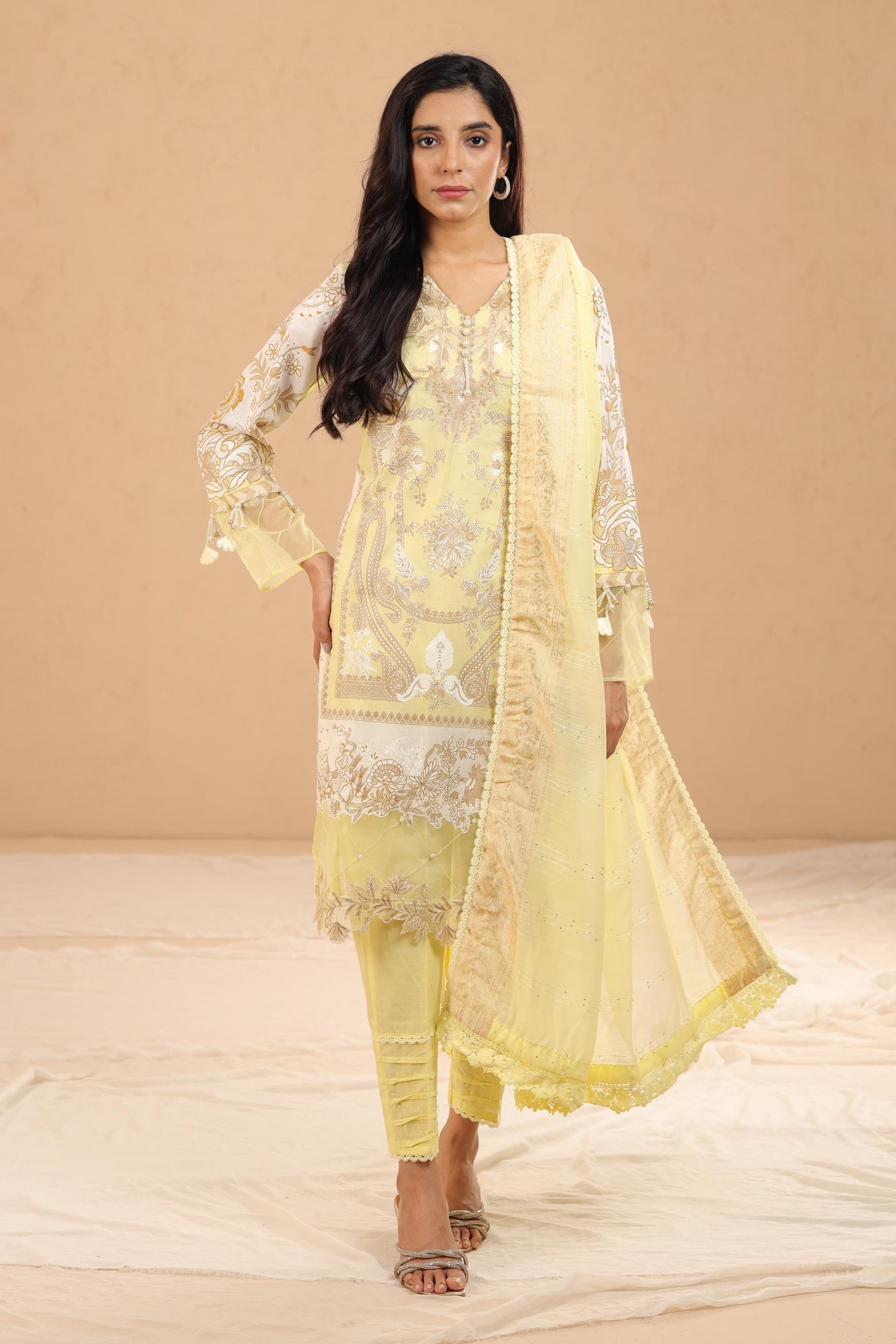 Design 18A - Sana Safinaz Muzlin Stitched