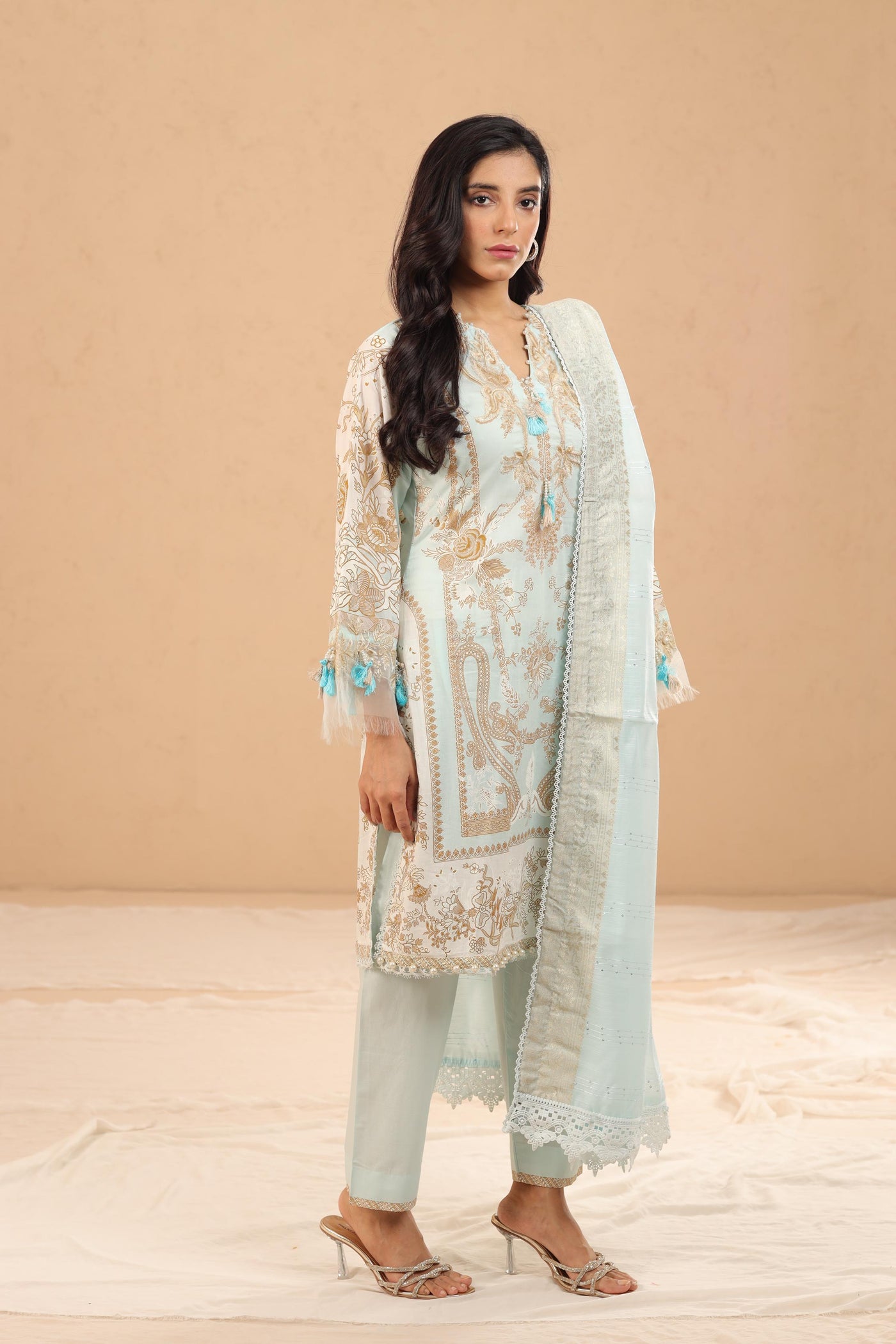 Design 18B - Sana Safinaz Muzlin Stitched