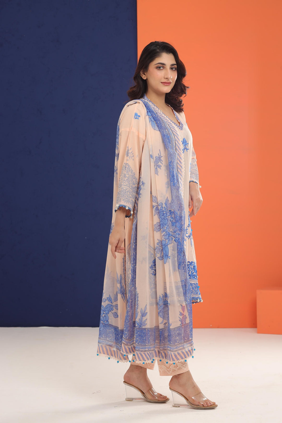 Design 7B - Sana Safinaz Muzlin Stitched
