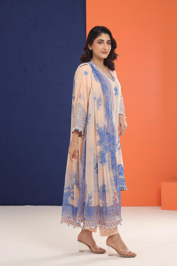 Design 7B - Sana Safinaz Muzlin Stitched