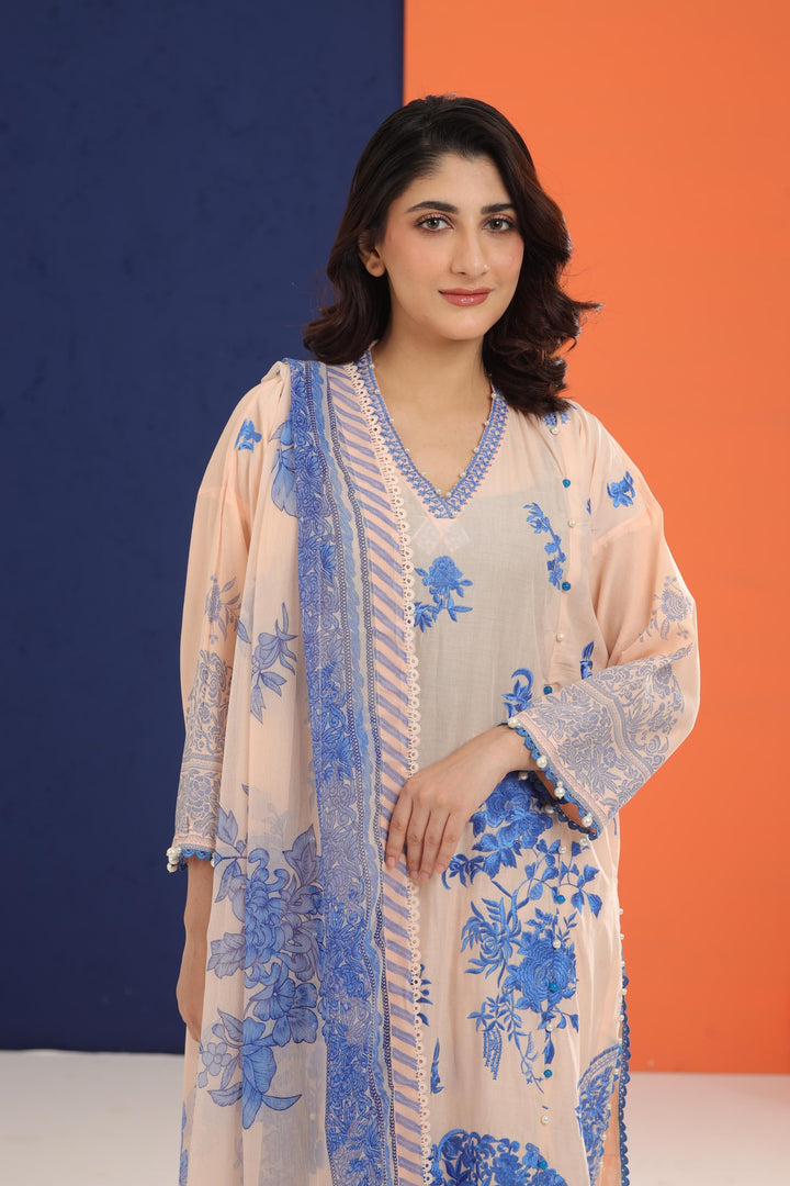 Design 7B - Sana Safinaz Muzlin Stitched