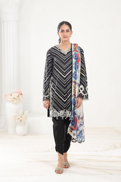 Design 2B - Sana Safinaz Muzlin Volume 2 Stitched