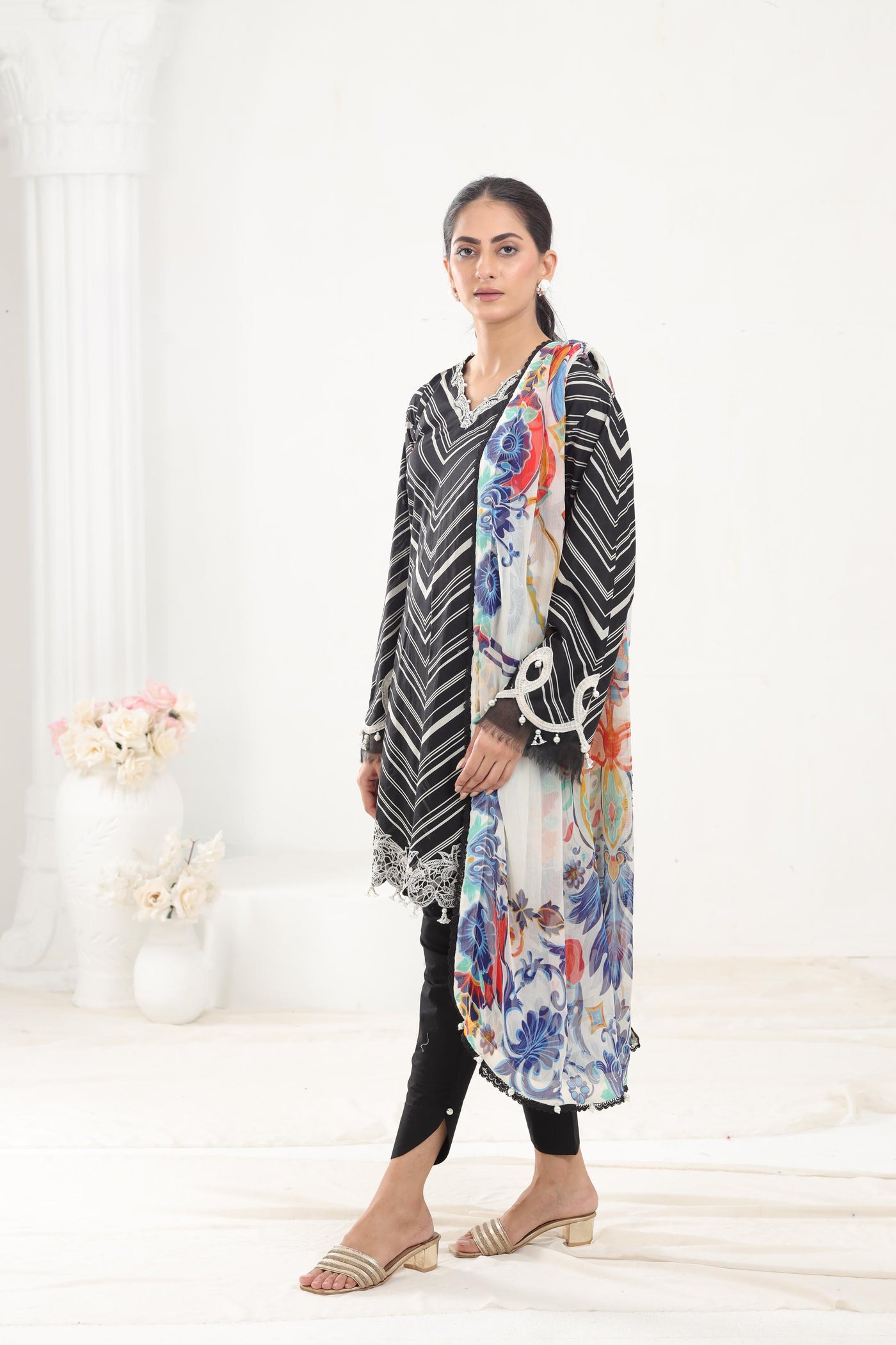 Design 2B - Sana Safinaz Muzlin Volume 2 Stitched