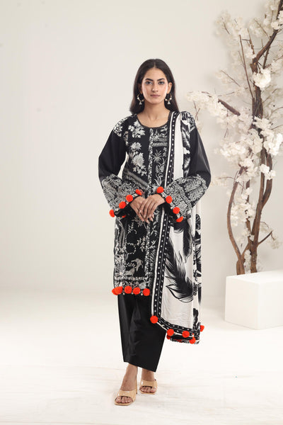 Design 1B - Sana Safinaz Muzlin Winter Stitched