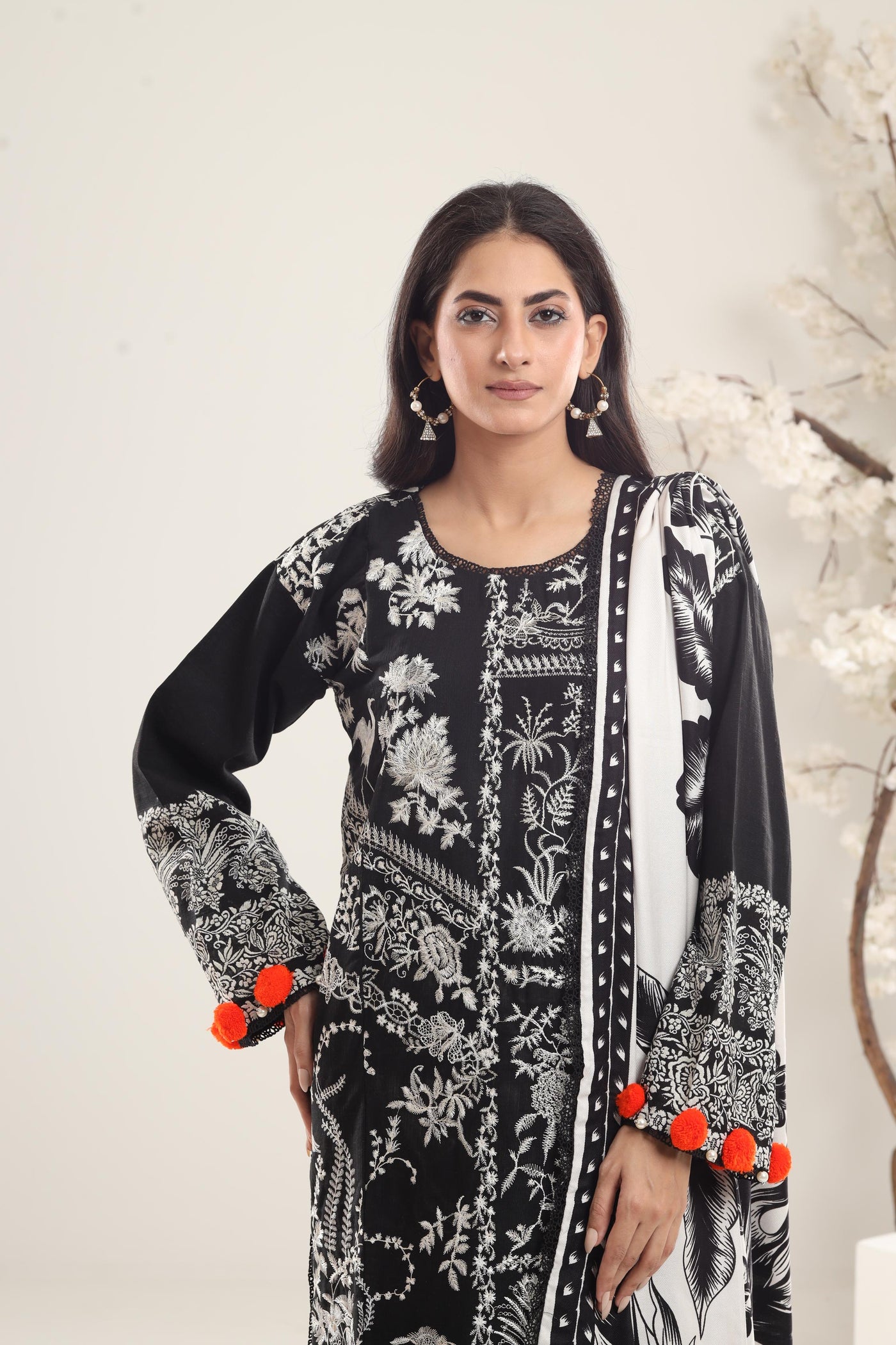 Design 1B - Sana Safinaz Muzlin Winter Stitched